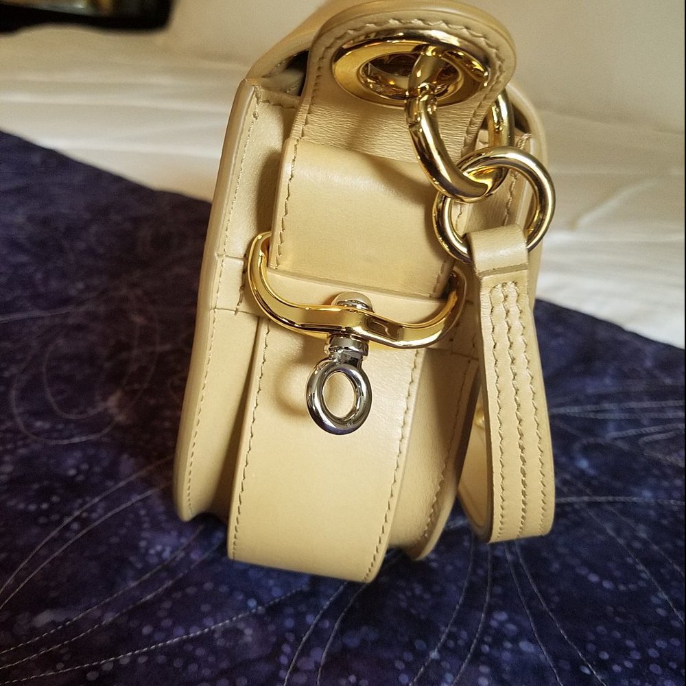 Chloe Tess handbag, small, in natural leather - Picture 8 of 9